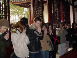 praying students.JPG